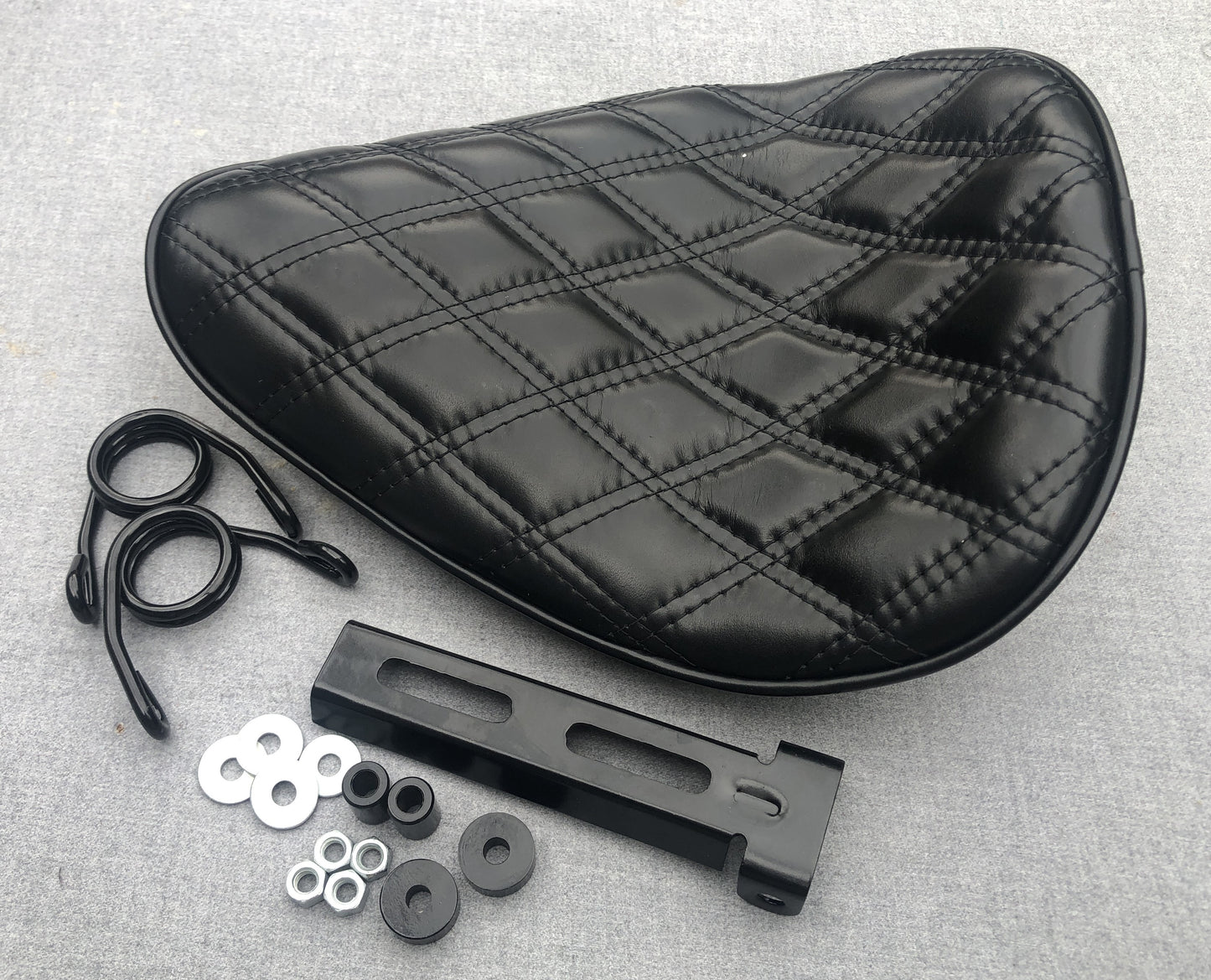 Harley Solo Seat Genuine Leather Yamaha bobber xs650 sportster chopper BSA Honda