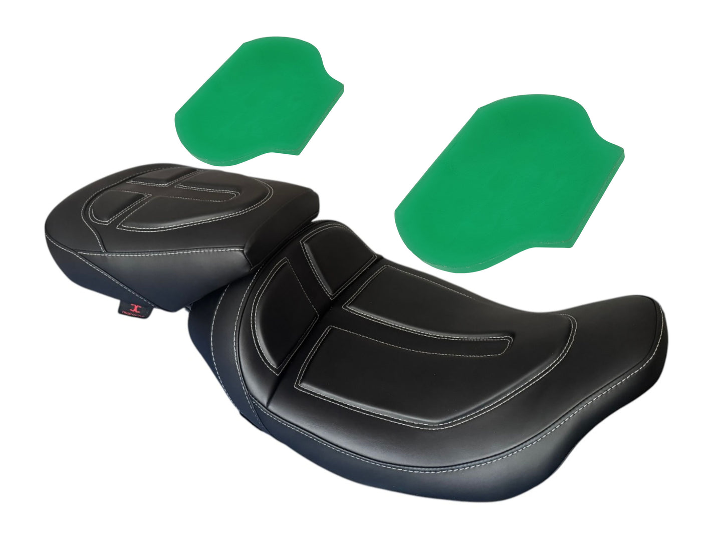 Harley Touring GEL Seat for CVO Road Street Electra Glide Bagger wide seat 2009-2024 - Champ Customs Shop