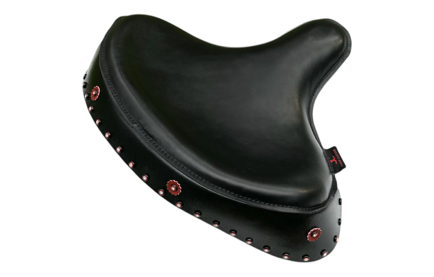 Harley Police Panhead Knucklehead Flathead EL WL ULH Genuine Leather Skirt Seat