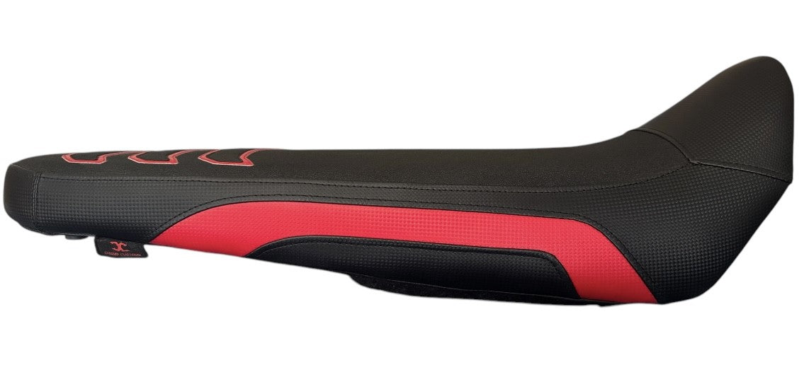 Yamaha Tenere 700 Seat Black carbon Side Grip Top Driver GEL High Seat 2019-2024 Champ Customs Shop