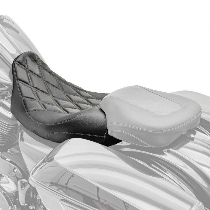 Driver Passenger Seat Fit For Harley Touring Electra Street Road Glide 2009-2024 - Champ Customs Shop