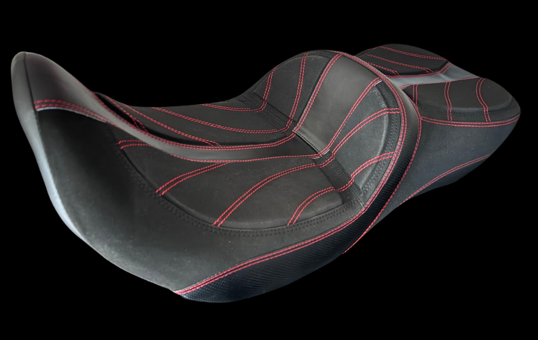 Harley-Davidson Touring Gladiator Seat | Road Glide & Street Glide 2024-2026 | CVO 2023-2026 Champ Customs Shop