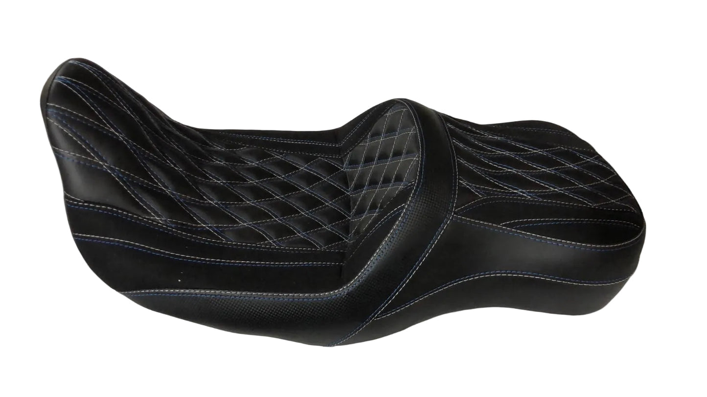 Harley Touring Gladiator Seat | Out Law Diamond | 09-23.5 Champ Customs Shop