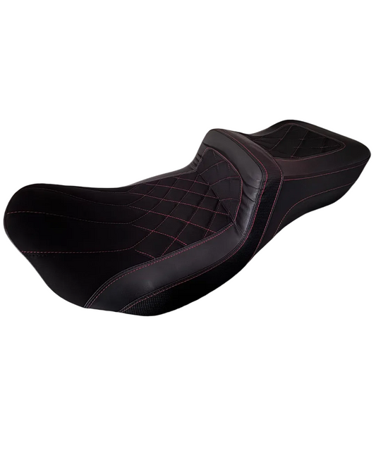 Harley-Davidson Touring Gladiator Performance Diamond Seat | Road Glide, Street Glide, Road King & Electra Glide 2024 - Up Champ Customs Shop
