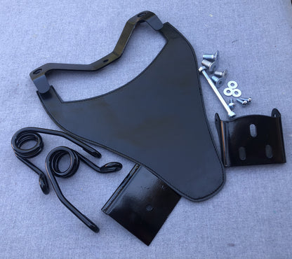 Harley Davidson Sportster Upholstery Vinyl Seat with Kit Springs XL883 XL1200 - Champ Customs Shop