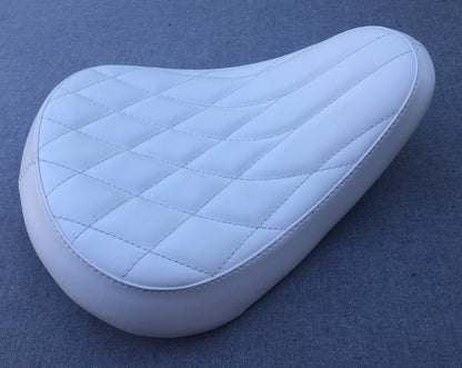 Harley Davidson Sportster Upholstery Vinyl Seat with Kit Springs XL883 XL1200 - Champ Customs Shop
