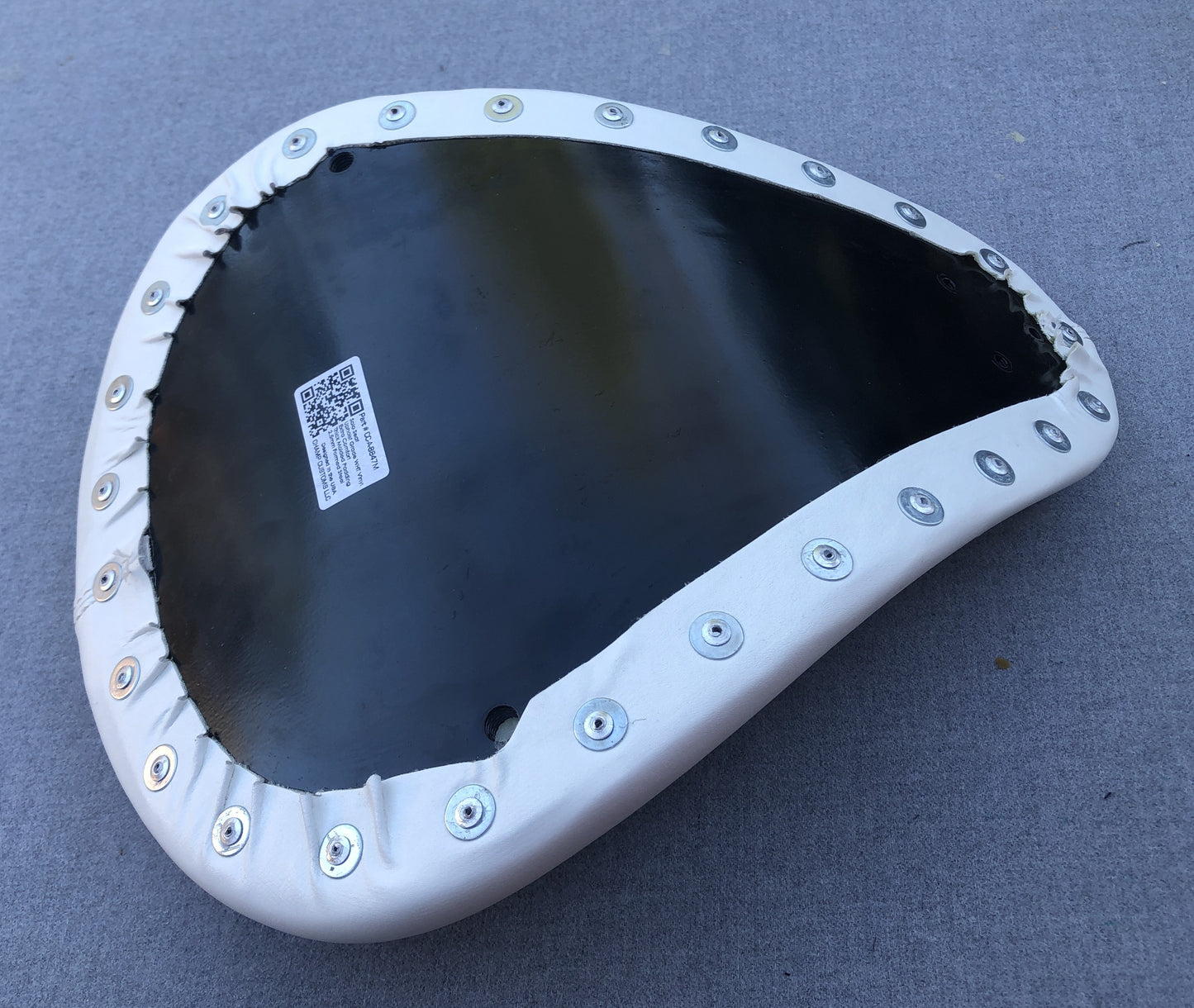 Harley Davidson Sportster Upholstery Vinyl Seat with Kit Springs XL883 XL1200 - Champ Customs Shop