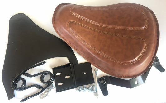 Harley Davidson Sportster Upholstery Vinyl Seat with Kit Springs XL883 XL1200