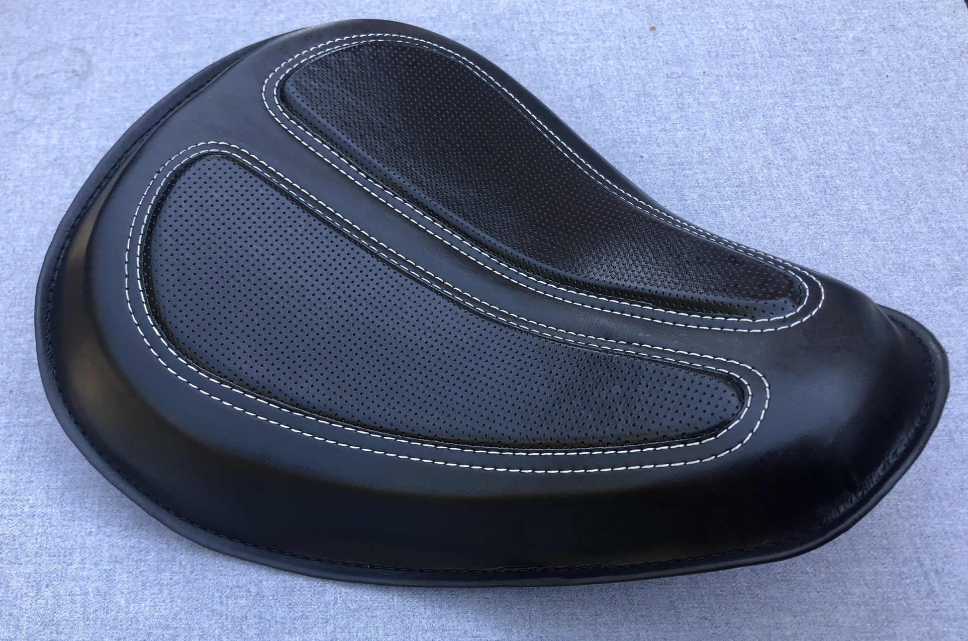 Harley Davidson Sportster Seat with Kit Springs XL883 XL1200 - Champ Customs Shop