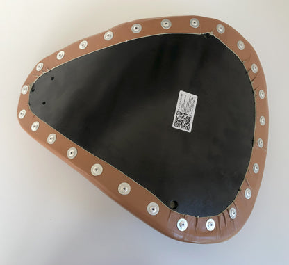 Harley Davidson Sportster Genuine Tan Leather Seat with Kit Springs XL883 XL1200 - Champ Customs Shop