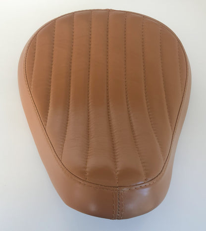 Harley Davidson Sportster Genuine Leather Seat with Kit Springs XL883 XL1200 - Champ Customs Shop