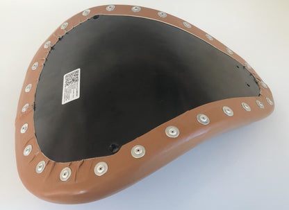 Harley Davidson Sportster Genuine Leather Seat with Kit Springs XL883 XL1200 - Champ Customs Shop