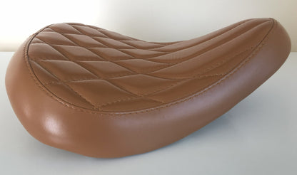 Solo Seat  Top Grain G.BRN Thick Leather    Extra Comfort  Thick Molded Padding 2.5mm Heavy Formed Steel"""