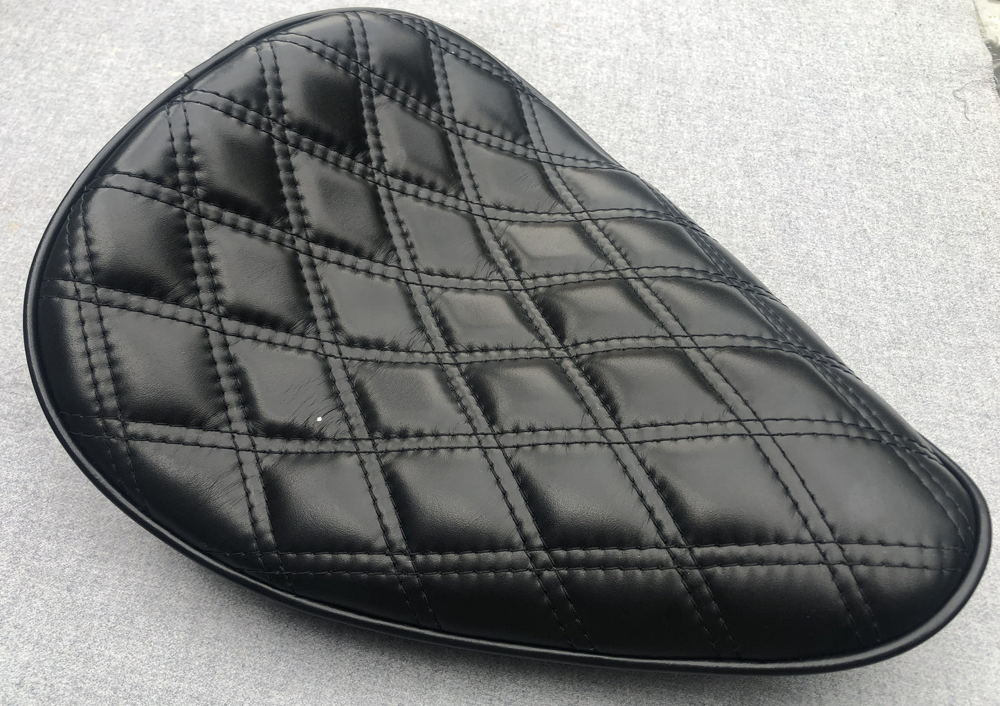 Harley Solo Seat Genuine Leather Yamaha bobber xs650 sportster chopper BSA Honda