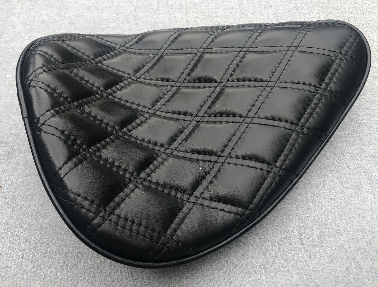 Harley Solo Seat Genuine Leather Yamaha bobber xs650 sportster chopper BSA Honda