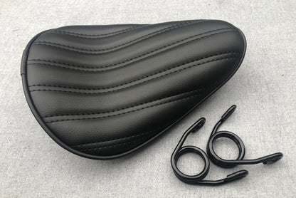 Black Tuk & Roll Solo Seat Harley chopper bober xs650 sportster cb750 triumph dyna