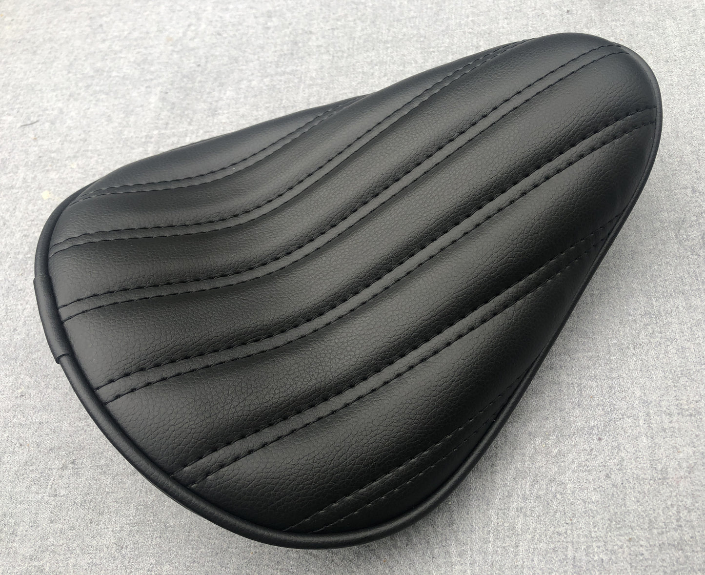 Black Tuk & Roll Solo Seat Harley chopper bober xs650 sportster cb750 triumph dyna
