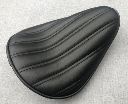 Black Tuk & Roll Solo Seat Harley chopper bober xs650 sportster cb750 triumph dyna