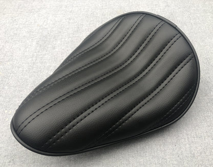 Black Tuk & Roll Solo Seat Harley chopper bober xs650 sportster cb750 triumph dyna