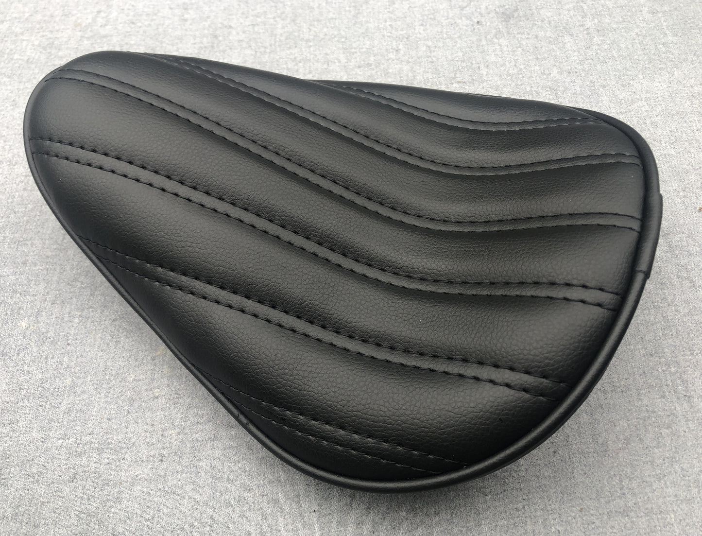 Black Tuk & Roll Solo Seat Harley chopper bober xs650 sportster cb750 triumph dyna