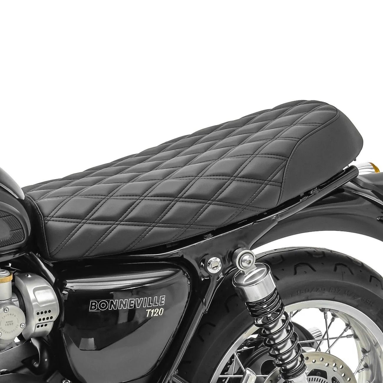 Triumph Bonnevielle Dual Gel Diamond Stitch Seat 2001-2015