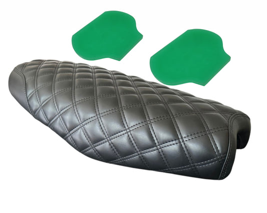Triumph Bonneville T100 T120 Dual Gel Double Diamond Seat
