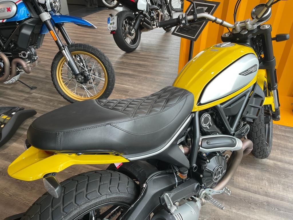 Champ Customs Seat for Ducati Scrambler