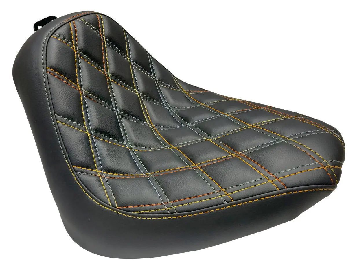 Champ Customs Double Diamond GEL Seat for Yamaha V Star 650 | Premium Comfort & Style - Champ Customs Shop