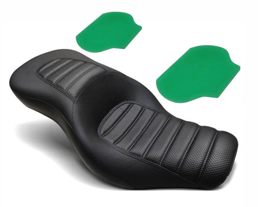 Harley Davidson Low Rider Driver & passenger Gel Dual Seat 2018-2025