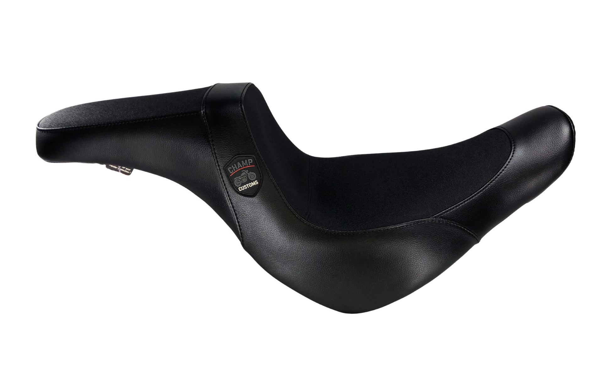 Champ Customs Performance Gripper Dual Hybrid GEL Seat for Softail low rider  2018-2025 - Champ Customs Shop