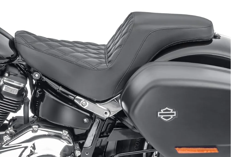 Harley Davidson Low Rider Sport Glide Club Style 2 Up Dual Gel Diamond Stitch Seat 2018 - 2025