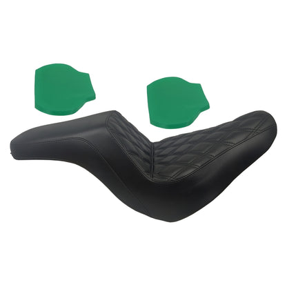 Harley Davidson Low Rider Sport Glide Club Style 2 Up Dual Gel Diamond Stitch Seat 2018 - 2025