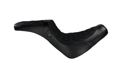 Champ Customs Performance Dual GEL Seats for Harley Davidson Softail Street Bob FXBB/S, Standard FXST Diamond Stitch (2018-2025)