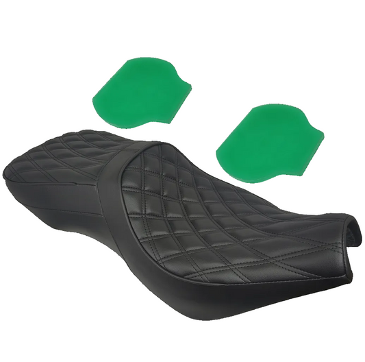 HONDA Rebel 300 & 500 Diamond Stitch Gel Dual Seat 2017-2026