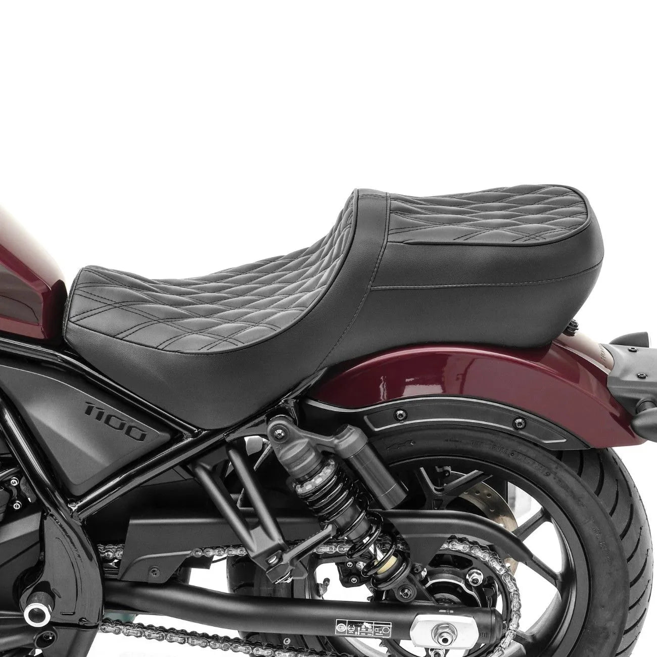 HONDA Rebel CMX 1100 Tuk & Roll Stitch Low Profile Dual GEL Seat 2021-2026