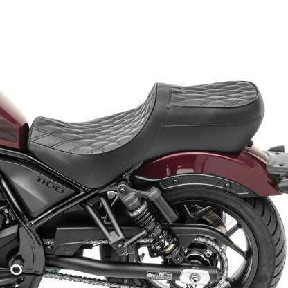 HONDA Rebel CMX 1100 Tuk & Roll Stitch Low Profile Dual GEL Seat 2021-2026