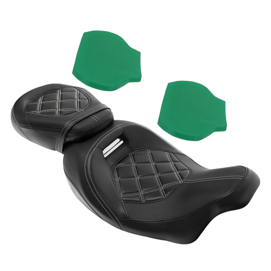 Harley Davidson Touring GEL Seat for Electra Street Road Glide 2009-2024 - Champ Customs Shop