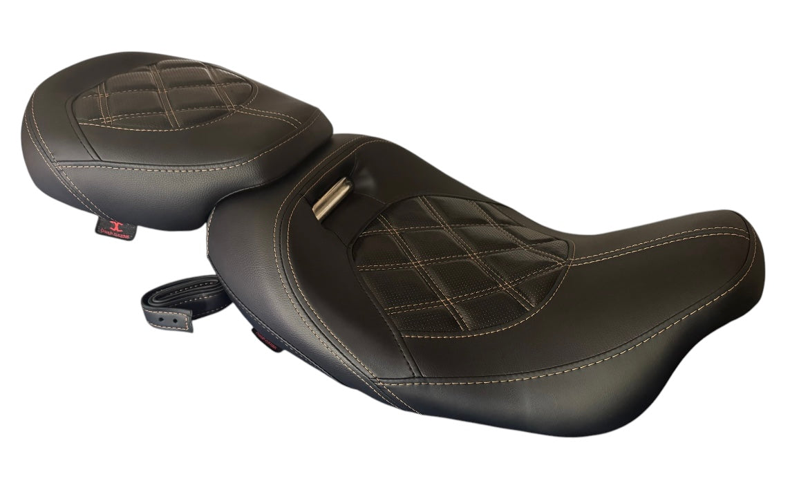 Harley Davidson Touring GEL Seat for Electra Street Road Glide 2009-2024 - Champ Customs Shop