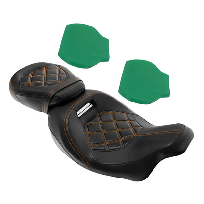 Harley Davidson Touring GEL Seat for Electra Street Road Glide 2009-2024 - Champ Customs Shop