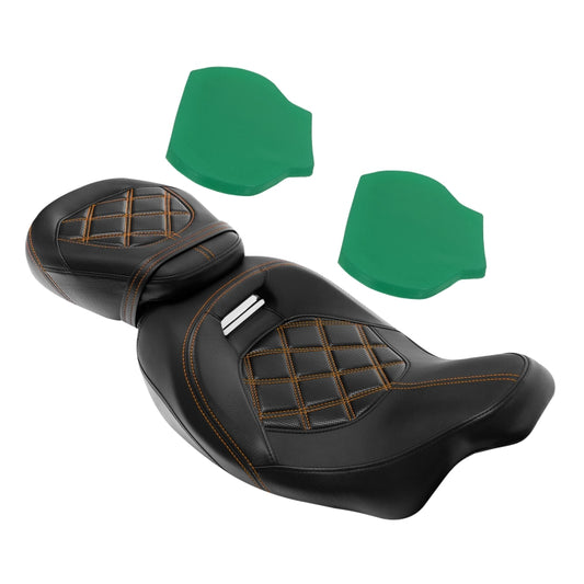 Harley Davidson Touring GEL Seat for Electra Street Road Glide 2009-2024 - Champ Customs Shop