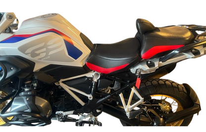 BMW R 1200 & R 1250 GS Adventure Gel White Stitch Seat 2013-2024