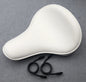 Universal Long Nose Seat Harley Yamaha Chopper Bobber Honda Triumph Spring White