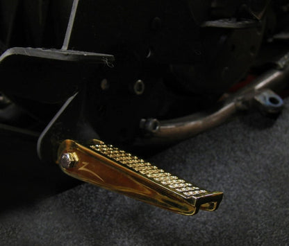 Solid Brass Foot Pegs by Champ Customs  – Anderson Style Champ Customs Shop