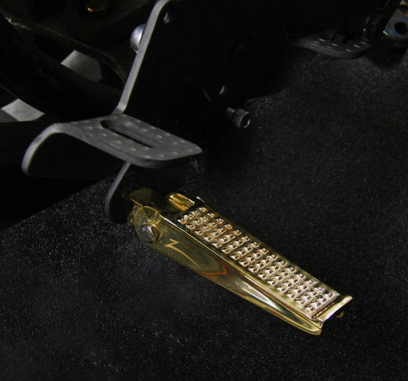 Solid Brass Foot Pegs by Champ Customs  – Anderson Style Champ Customs Shop
