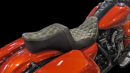 Harley Davidson Touring GEL Performance Seat Road Master Triple Diamond 2009-2024 Champ Customs Shop