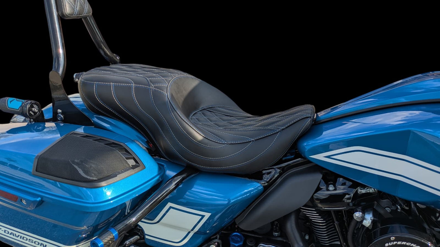 Harley-Davidson Touring Seat 2009–2023 – Luxury Touring (Road Glide, Street Glide) | Champ Customs Champ Customs Shop