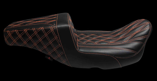 Harley Davidson Touring GEL Seat 2-Up Outlaw Electra Street Road Glide 2009-2023 Champ Customs Shop