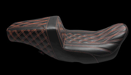 Harley Davidson Touring GEL Seat 2-Up Outlaw Electra Street Road Glide 2009-2023 Champ Customs Shop