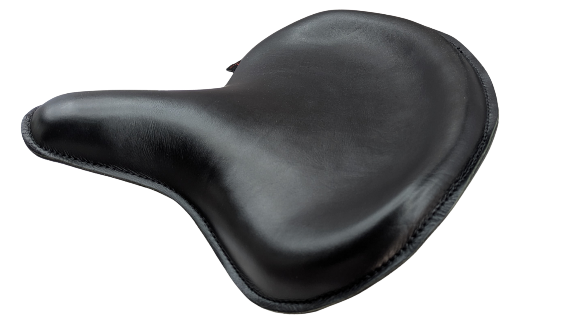 Harley Police Style Panhead Knucklehead Flathead EL WL ULH Vintage Seat - Genuine Leather | Champ Customs - Champ Customs Shop