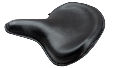 Harley Police Style Panhead Knucklehead Flathead EL WL ULH Vintage Seat - Genuine Leather | Champ Customs - Champ Customs Shop